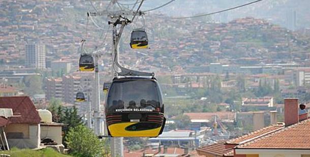 Ankara'ya İki Yeni Teleferik Hattı Geliyor
