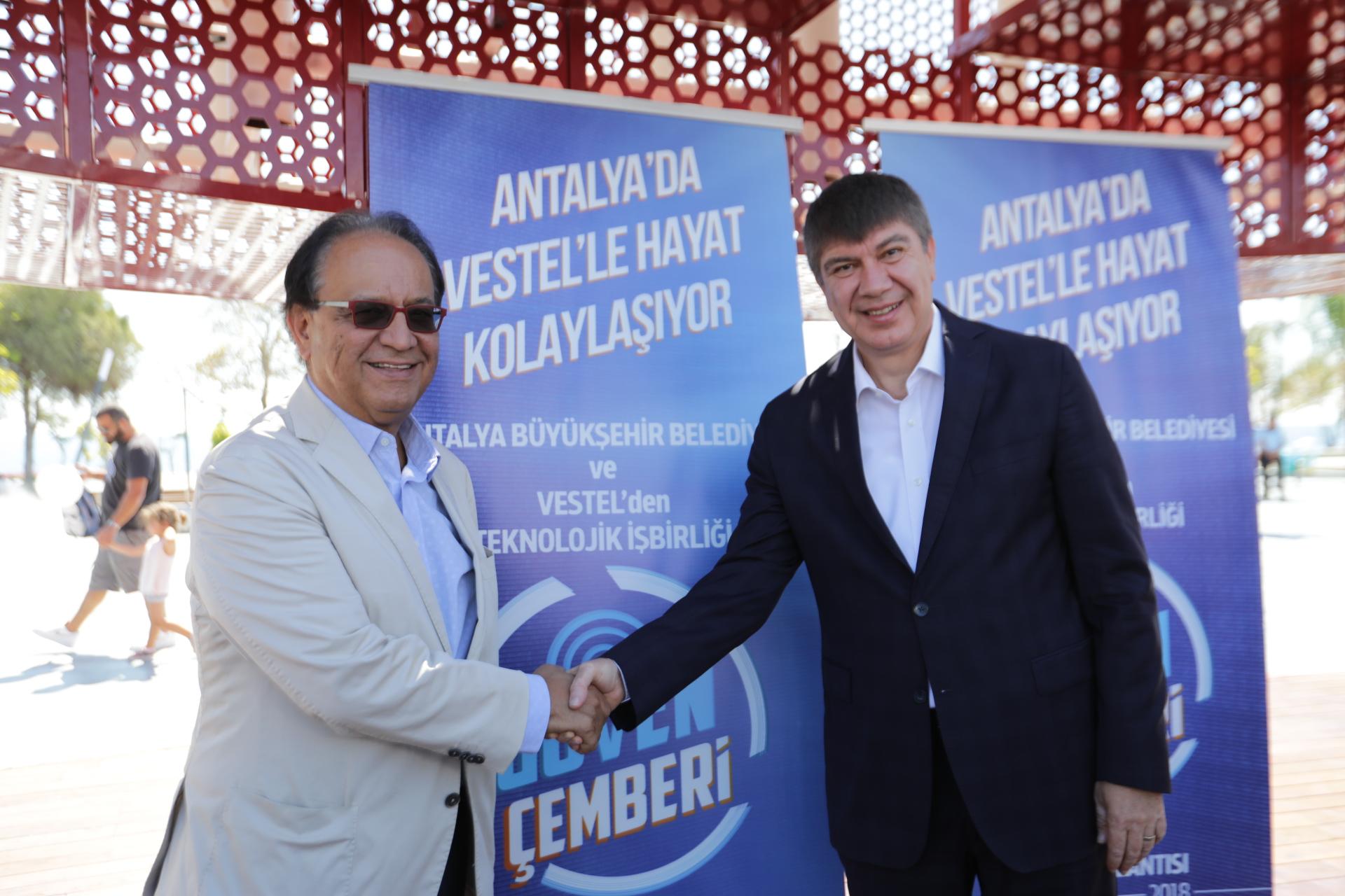 Antalya Büyükşehir Belediyesi İle Vestel’den Teknolojik İş Birliği