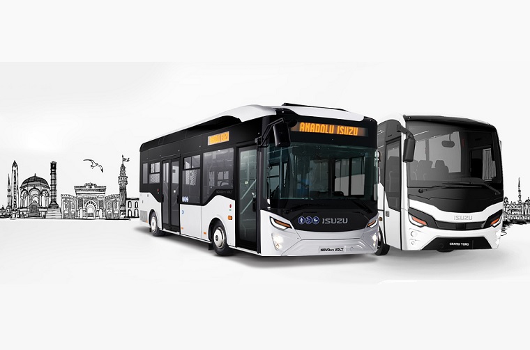 Anadolu Isuzu, Busworld Türkiye 2022 Fuarında Tam Elektrikli ve Alternatif Yakıtlı Modellerini Sergileyecek
