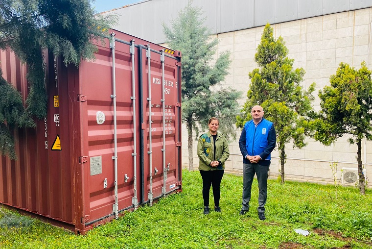 UNDP, Deprem Bölgesinde Arkeoloji Müzelerine Konteyner Gönderiyor