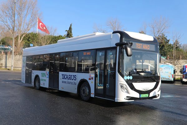İstanbul’a Elektrikli Otobüsler Geliyor