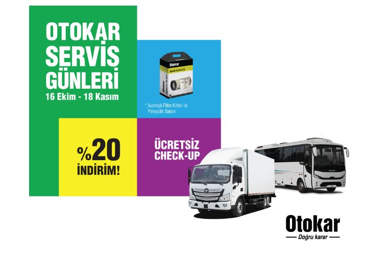 Otokar Servis Günleri Kampanyasıyla Ticari Araç Sahiplerini Kışa Hazırlıyor
