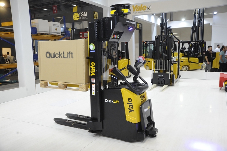 WIN EURASIA Fuarında Forklift ve İstifleme Makineleri İlgi Çekti