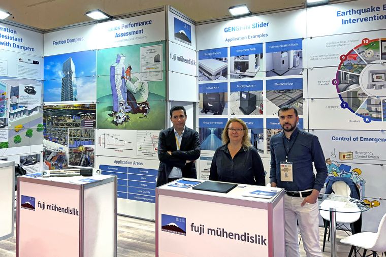 Fuji Mühendislik, Yüksek Performanslı Deprem Teknolojileri ve Çözümleriyle Yapı Fuarı’nda Büyük İlgi Gördü