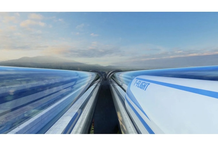 Çin Kuzey Üniversitesi, Hyperloop Benzeri Bir Tren Sistemini Başarıyla Test Etti