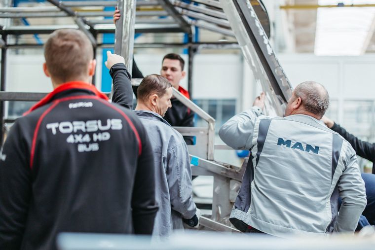 Torsus ve MAN Truck & Bus, Dünyanın En Sağlam Arazi Otobüsü için Şasi Üretim Anlaşması Yaptı