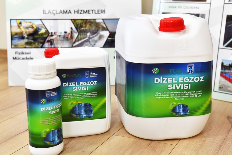 Türkiye'nin İlk Dizel Egzoz Sıvısı BELBLUE Ulusal Ve Uluslararası Pazarlara Sunuldu